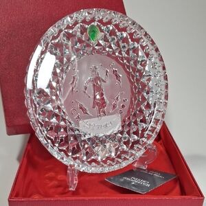 Vintage Waterford Crystal "12 Drummers Drumming" Plate